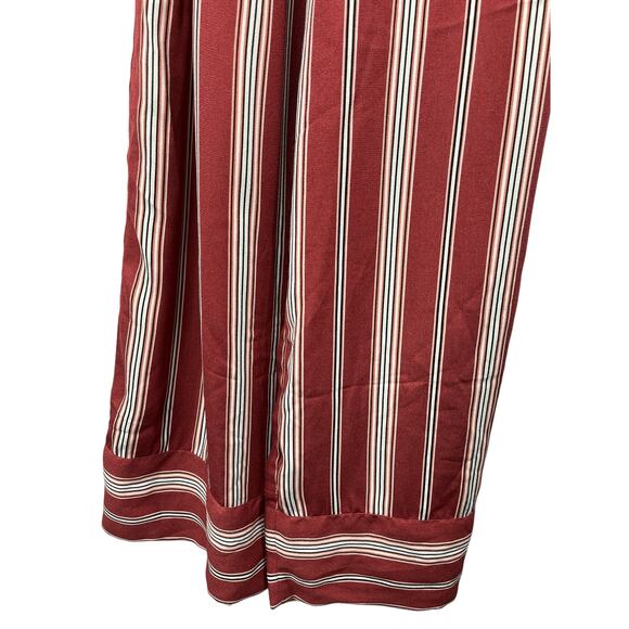 Xhilaration Striped Sleeveless Wide Leg Jumpsuit Romper Small - Picture 5 of 7